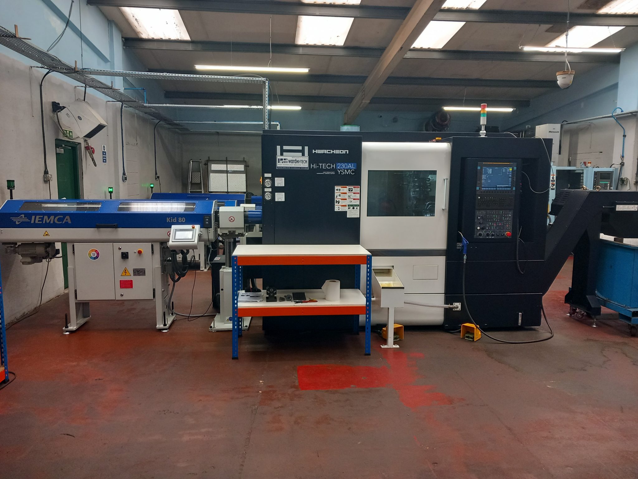 RL Engineering Introduces New Hwacheon CNC Lathe and Iemca Bar Feeder ...