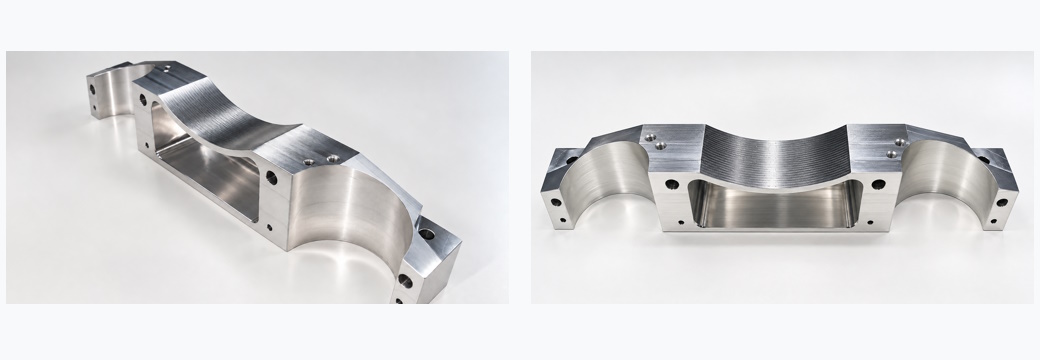 CNC milled aluminium clamp – RL Engineering